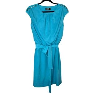 Vintage GUESS Turquoise Mini Dress Size S